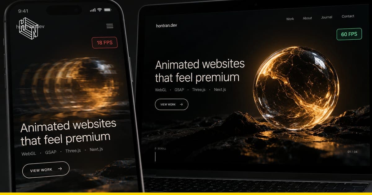 Website Animation Laggy on iPhone? The Real Fix